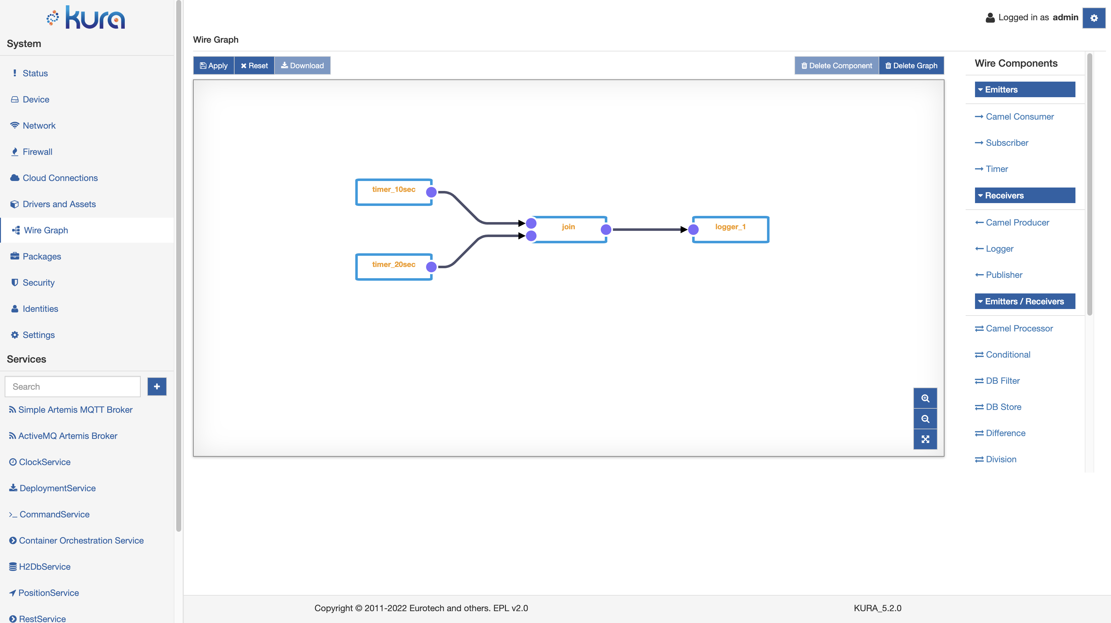 Join Component Example